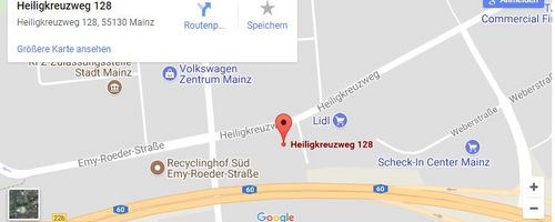 Google Maps: StandortMainz