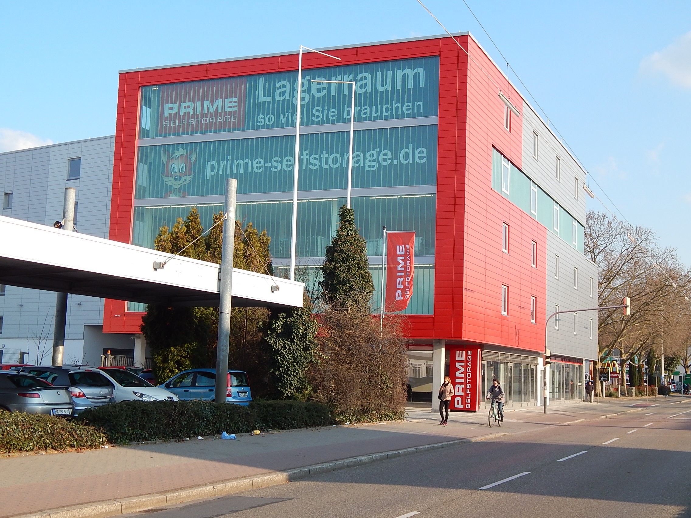 PRIME Selfstorage – Lagerräume am Standort Mannheim